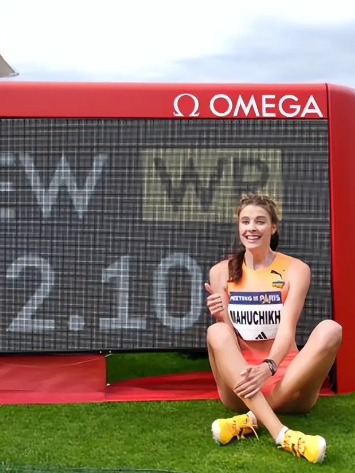 俄罗斯跳高选手创造新纪录