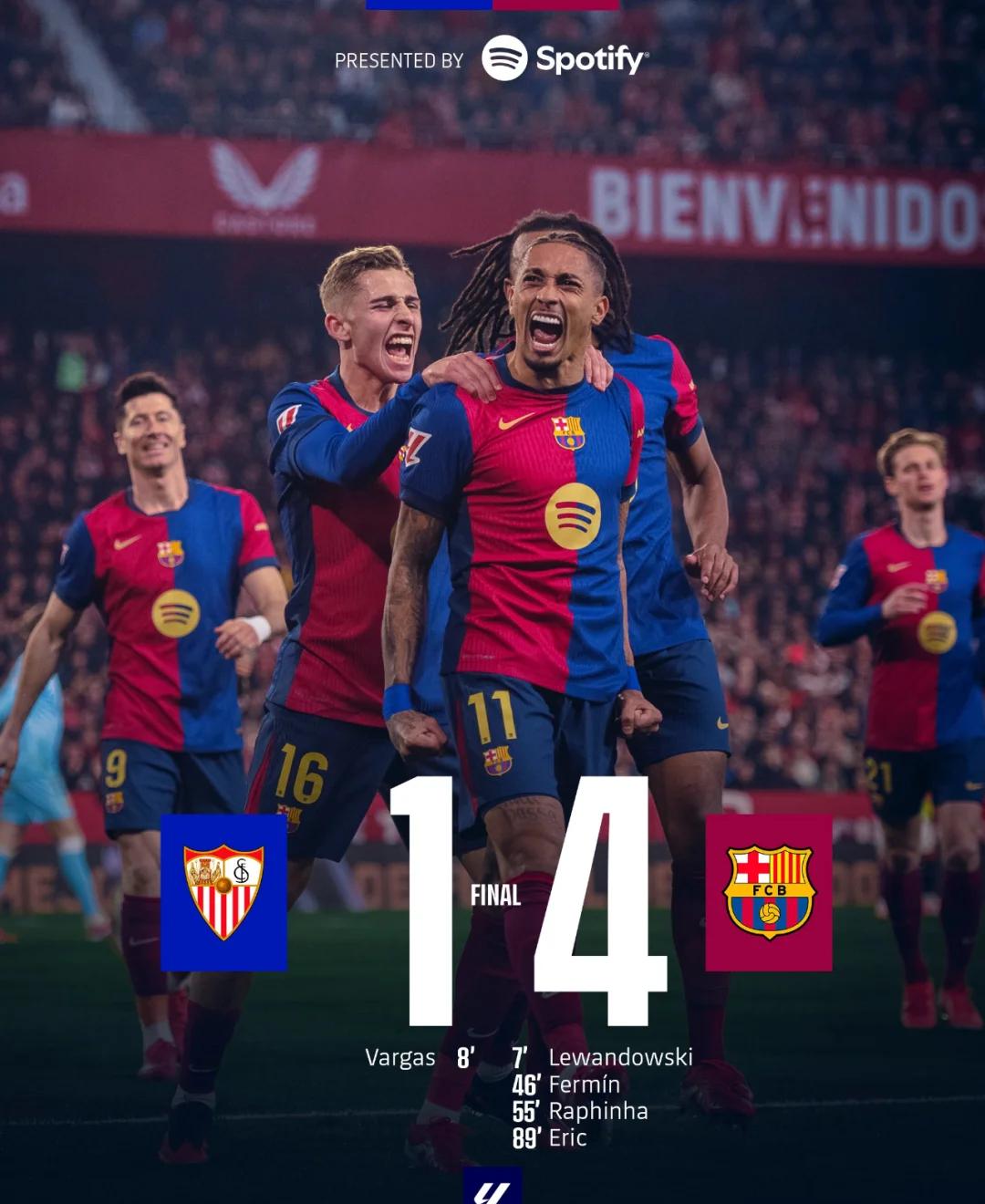 塞维利亚战胜巴黎，杀入四强